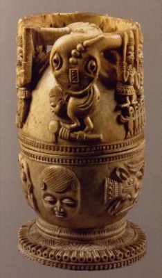 Yoruba ivory carving